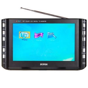 Monitor tv lcd 7'' pollici tv dvb-t usb vga colori tft schermo