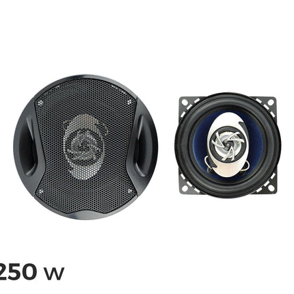 Coppia altoparlanti 10 cm 250 w casse auto diffusione
