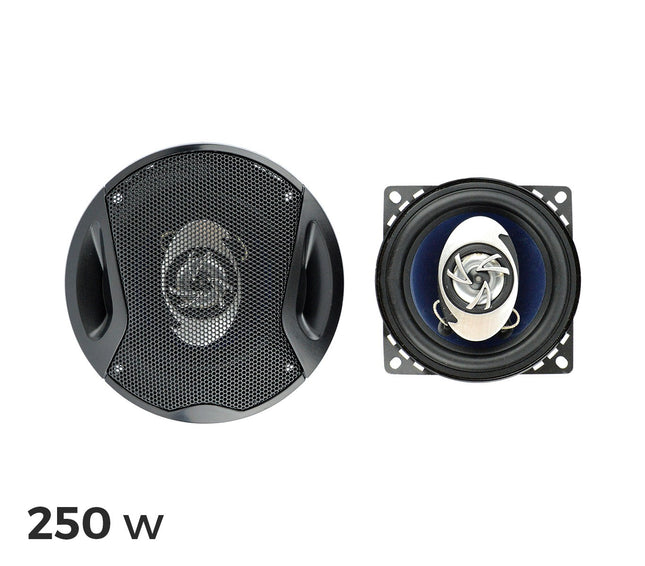Coppia altoparlanti 10 cm 250 w casse auto diffusione