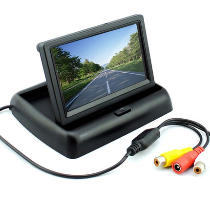 Monitor 3.5 parcheggio a scomparsa per telecamera retromarcia auto