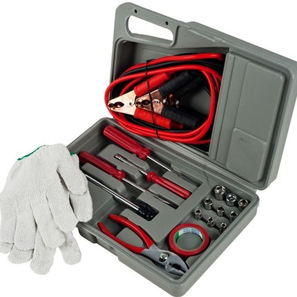 Kit emergenza auto in valigetta 30 pezzi