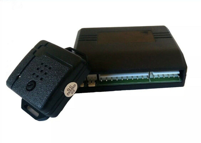 Kit antifurto allarme auto universale completo furgone camper con 2 telecomandi