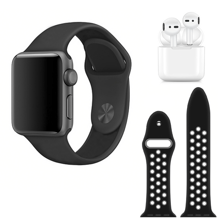 Smartwatch W26 PRO MAX Serie 8 con Auricolari e Doppio Cinturino Fitness Sports