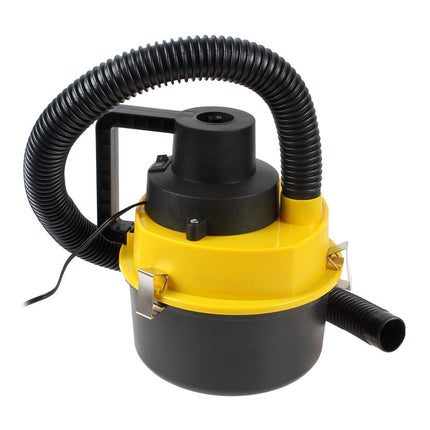 Aspirapolvere bidone 4,5 lt auto 12 v presa accendisigari con accessori