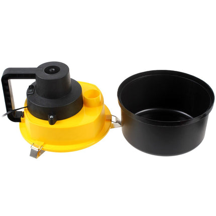 Aspirapolvere bidone 4,5 lt auto 12 v presa accendisigari con accessori