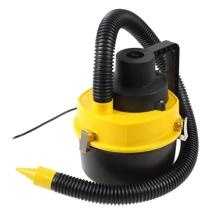 Aspirapolvere bidone 4,5 lt auto 12 v presa accendisigari con accessori